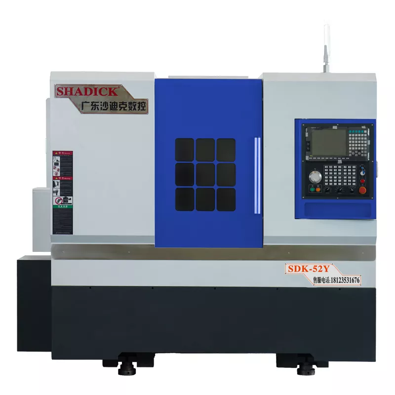Máy cnc cnc tổng hợp quay vòng quay 52-tailstock